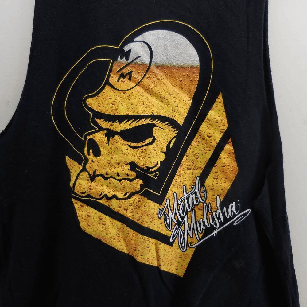 Metal Mulisha Black Sleeveless Graphic Tank Mens Medium Motorcross Sleeveless